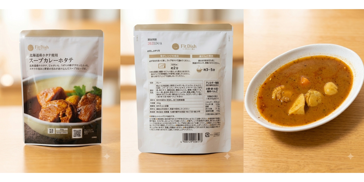 スープカレーホタテ
